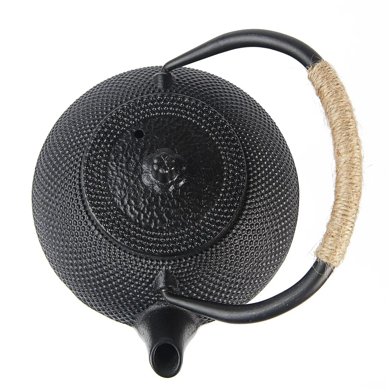 Théière Japonaise en Fonte — Style Tetsubin Antique avec Filtre Intégré